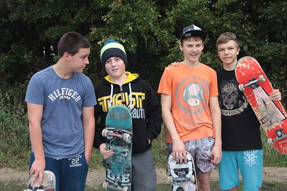 Można już jeździć w nowym skateparku!