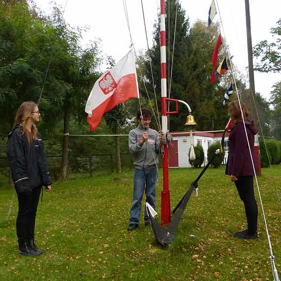 Jubileuszowe zakończenie sezonu żeglarskiego 2014 roku w Międzyszkolnym Ośrodku Sportów Wodnych przy ZSM w Świnoujściu