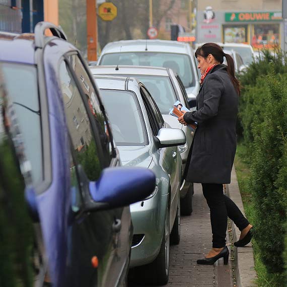 Niezadowoleni kierowcy rozmawiali z kandydatk na prezydenta