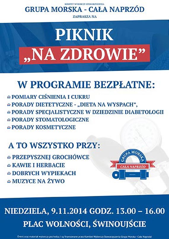KW Grupa Morska Caa Naprzd zaprasza na piknik