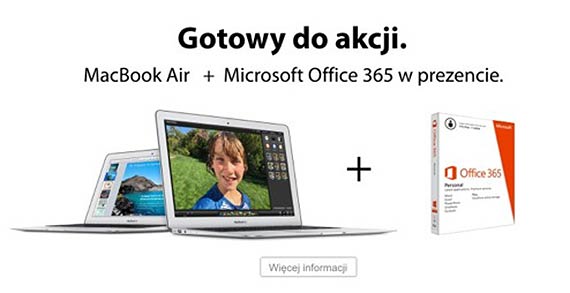 iDream w kampanii świątecznej promuje nowy iPad Air 2 oraz zestawy MacBook Air + MS Office 365