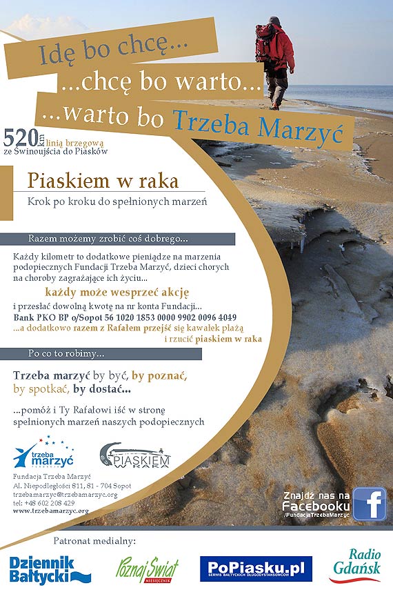 Bo trzeba marzyć - Piaskiem w raka