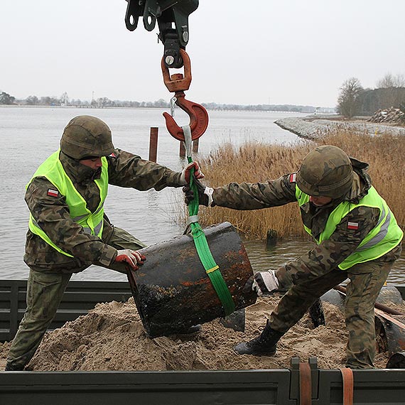 Akcja wydobycia bomb głębinowych z Kanału Mielińskiego zakończona