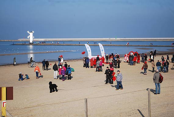 Bajecznie i romantycznie na świnoujskiej plaży