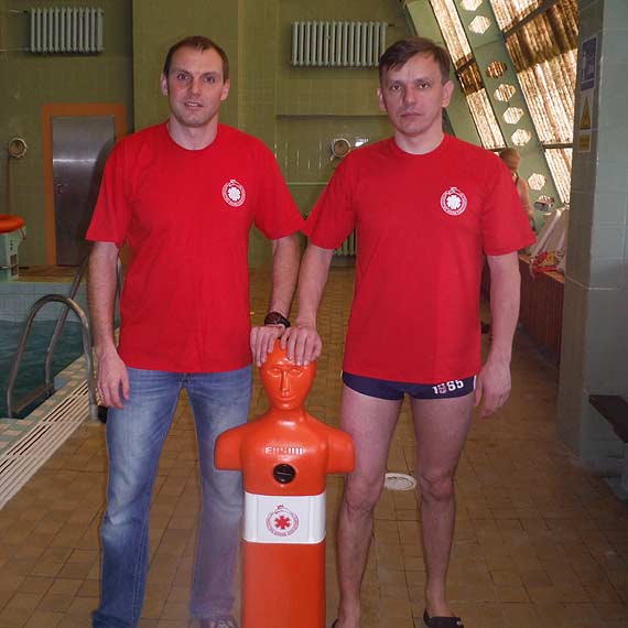 Manekin do holowania osoby tonącej w Świnoujściu