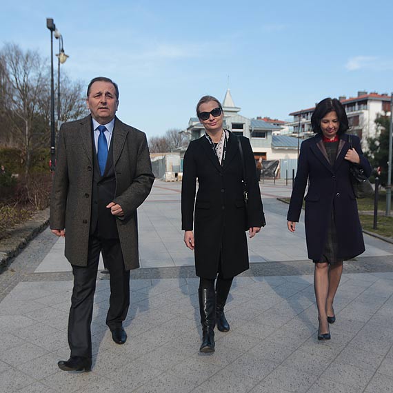 Co robia podsekretarz stanu Ministerstwa Infrastruktury i Rozwoju Dorota Py w winoujciu?