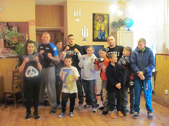 West Coast Team w orodku opiekuczo wychowawczym w Lubiniu