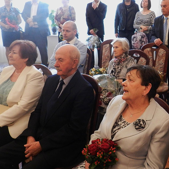 Cztery pary obchodziły 50- lecie pożycia małżeńskiego