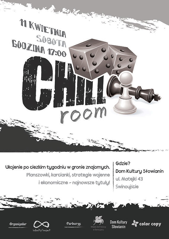 Kolejny chillroom ju w sobot!