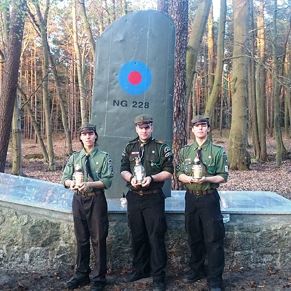 ZHR uczcił 70. rocznice zestrzelenia bombowca RAF