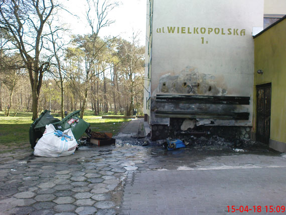 Horror przy ul. Wielkopolskiej! Poar mg spowodowa wybuch gazu!