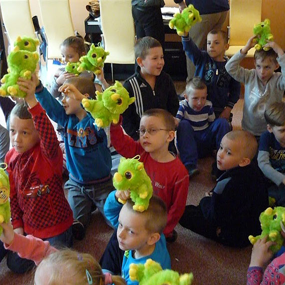 Przedszkolaki dowiadywały się o szkodliwości dymu papierosowego. Czyste powietrze wokół nas
