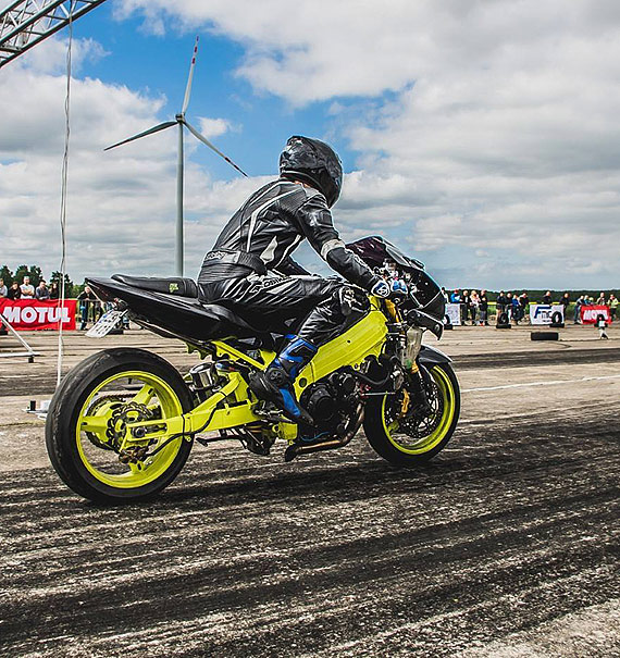 Najszybszy motocyklista ze winoujcia! Adam Gutkowski na podium!