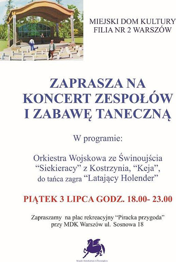 Warszw. Zaczynamy muzyczno-taneczny weekend!