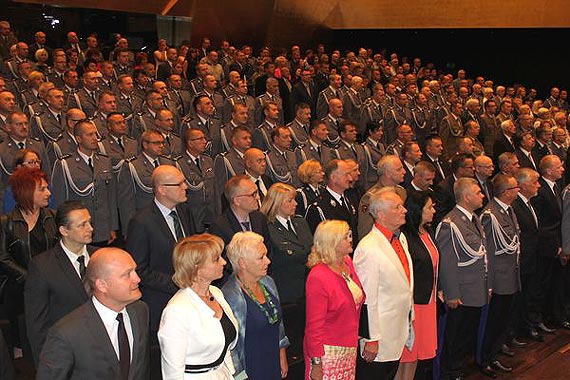 Uroczysta gala - Wyróżnienia, nagrody i nominacje na wyższe stopnie policyjne