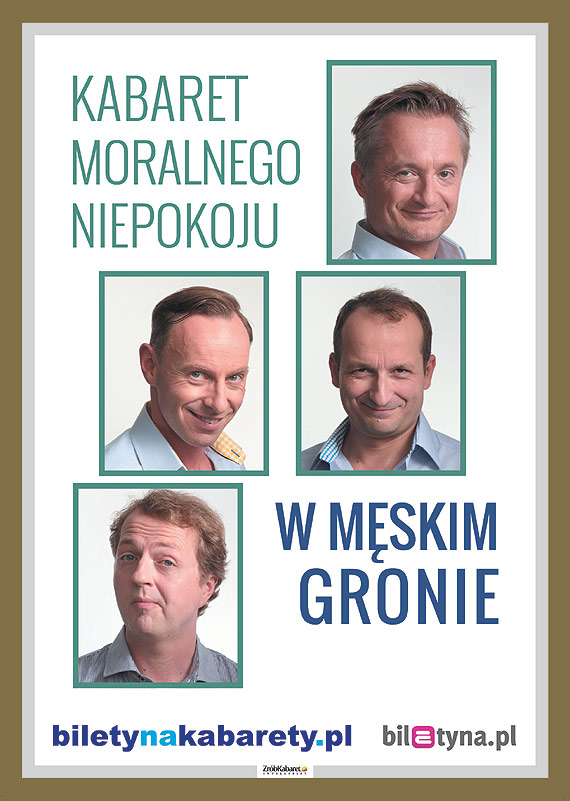 Kabaret Moralnego Niepokoju „W męskim gronie” odwiedzi Świnoujście!