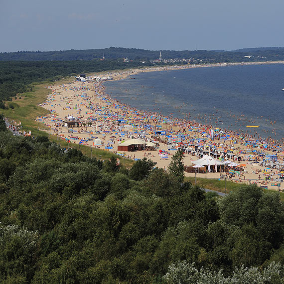 Widok ze świnoujskiej karuzeli tylko dla odważnych!
