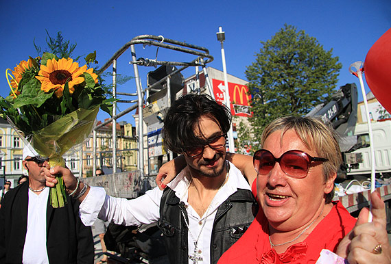 Gwiazda z Hollywood - Johnny Deep nad Placem Wolnoci! Zobacz film!