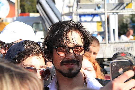 Gwiazda z Hollywood - Johnny Deep nad Placem Wolnoci! Zobacz film!