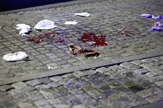 Krew była wszędzie. Na Matejki o krok od tragedii