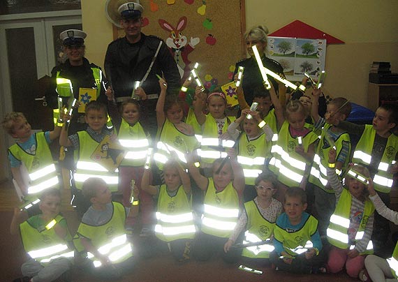Bezpieczny przedszkolak - spotkanie z policjantami