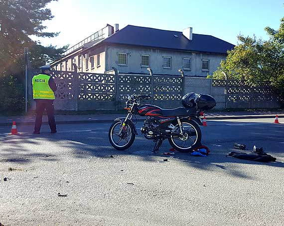 Co tak naprawdę stało się na Karsiborskiej? Niejasne zdarzenie z pijanym motorowerzystą...