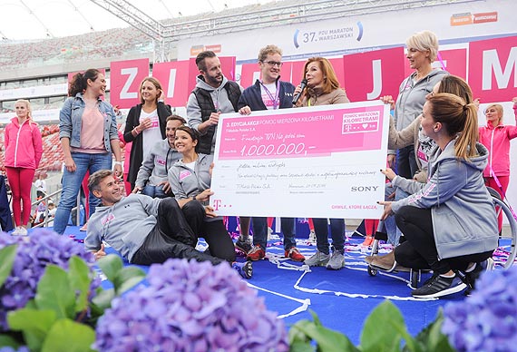 III edycja akcji T-Mobile Pomoc Mierzona Kilometrami na mecie!