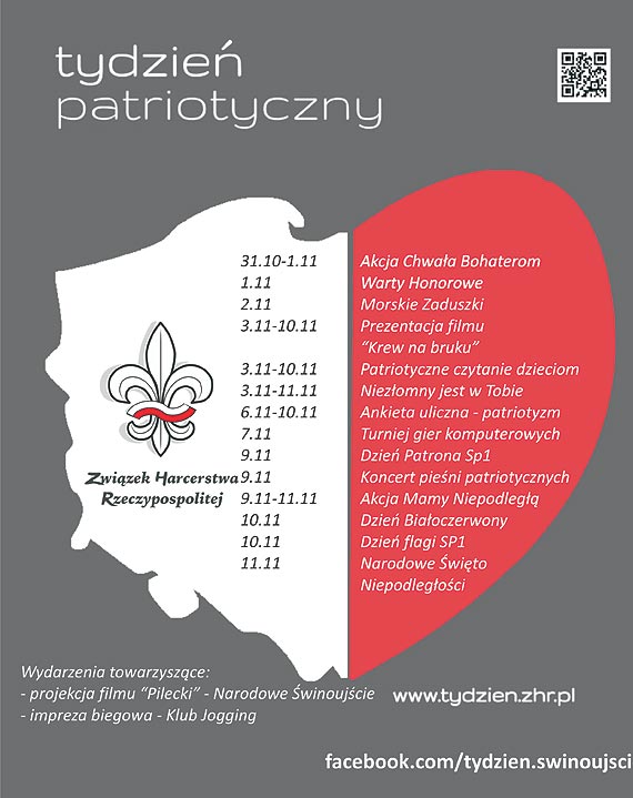 II Świnoujski Tydzień Patriotyczny 31.10.2015 – 11.11.2015