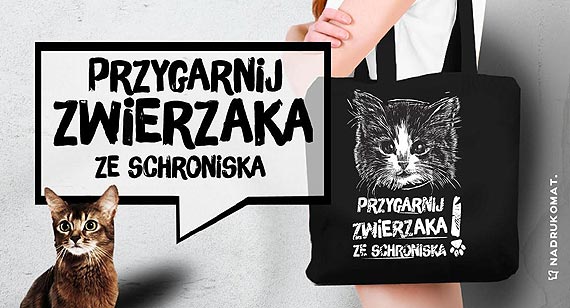 Kup koszulk/torb - wesprzyj schronisko dla zwierzt