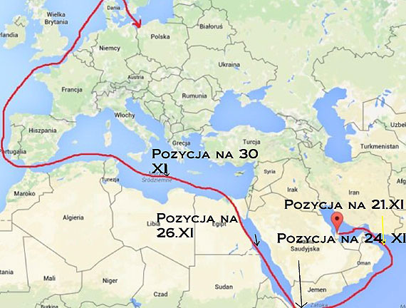 Al Nuaman ma za sobą połowę trasy