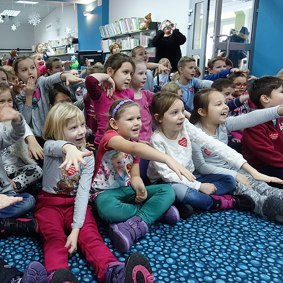 Noworoczny kogel – mogel w bibliotece na otwarcie finału WOŚP