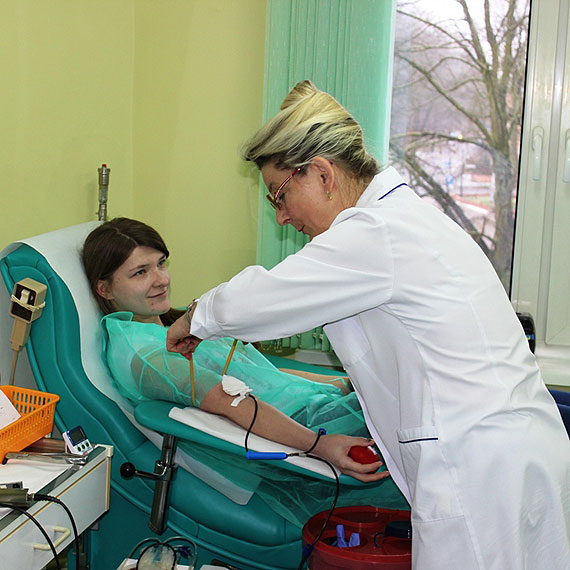 Akcja „Kropla Życia dla WOŚP” na finiszu. Do tej pory krew oddało 148 dawców