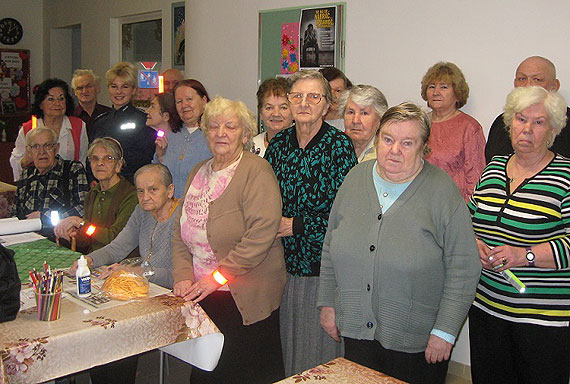 Z seniorami o bezpieczeństwie w Dziennym Domu Pomocy