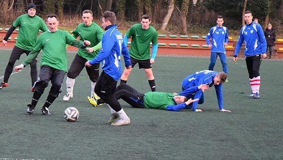 Przyjacielsko, ale bez sentymentw na boisku Flota - Zieloni Wyszobr 18-0 (6-0)