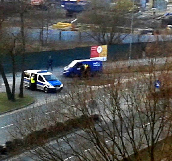 Niemieccy policjanci zatrzymywali pojazdy na ulicy 11 Listopada! Kierowcy w szoku!