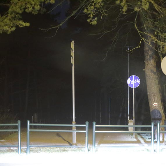 Czytelnik: Transgraniczna promenada nieowietlona. Wieczorem do Niemiec tylko z latark!