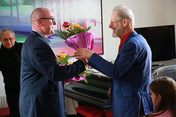 Malarstwo Nilsa Burwitza zaprezentowała Villa „Irmgard”. Wernisaż był prawdziwym wydarzeniem!