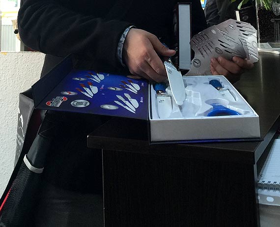Byy piy spalinowe, teraz chodz z ceramicznymi noami! Czy to pocztek nowej wojny midzy stra miejsk a handlarzami? 