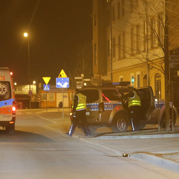 Policjanci zawieli do domu