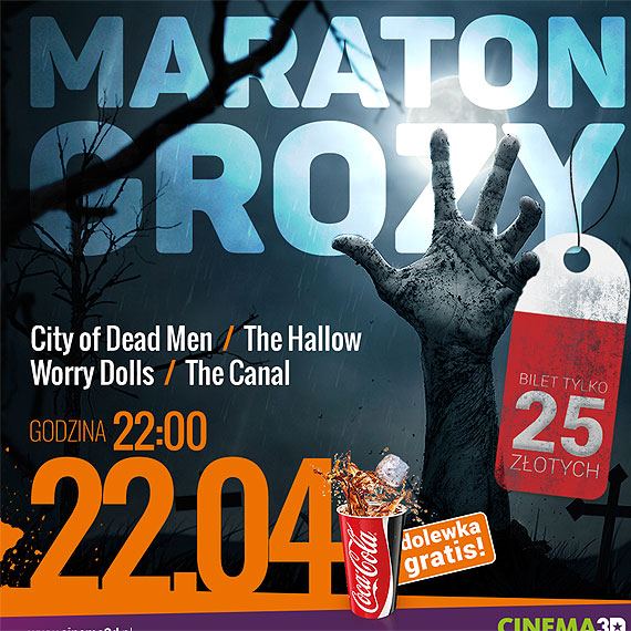 Maraton Grozy w kinie Cinema 3D – bdziesz dra z wraenia 