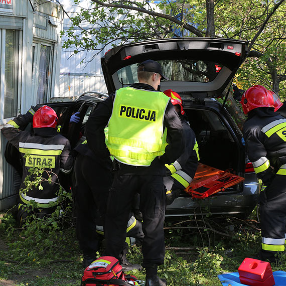 Pechowa niedziela przy Rondzie Róży Wiatrów