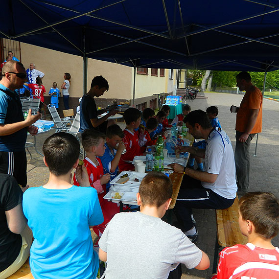 Słoneczny futbol. Festyn sportowy trampkarzy Floty II