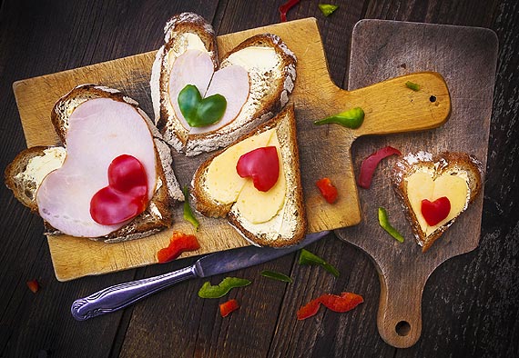 3 wyjątkowe potrawy w kształcie serca na Dzień Matki