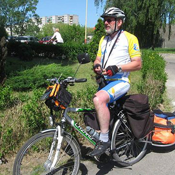 winoujcianin rusza w tras! Chce przejecha na rowerze 3000 km!