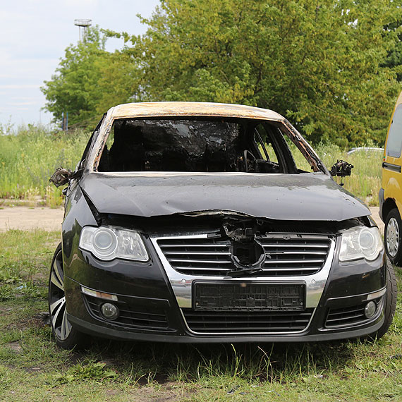 Na uyckiej pon volkswagen! Kolejny atak podpalacza?