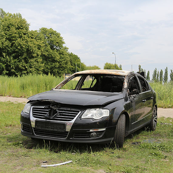 Na uyckiej pon volkswagen! Kolejny atak podpalacza?