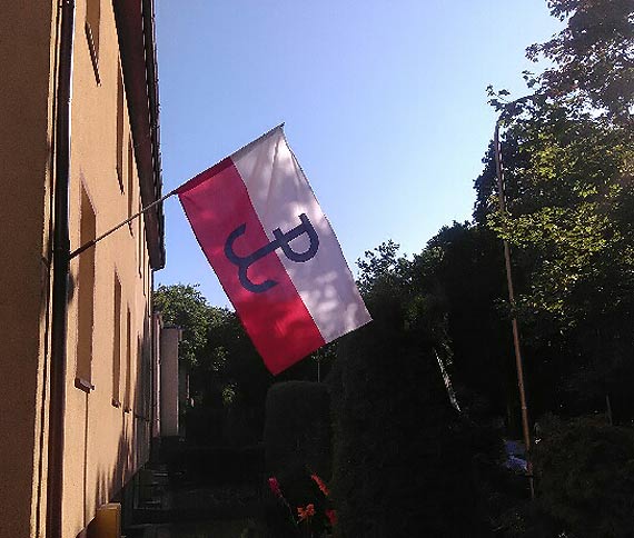 Jedyna flaga wywieszona w Świnoujściu?