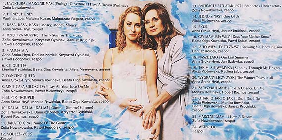 "Mamma mia!"- musical, w którym śpiewa Paulina Łaba, otrzymał platynową płytę!