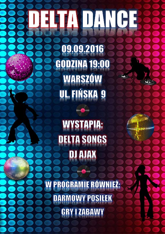 Na Warszowie szykuje si nieza impreza! Delta Dance startuje ju 9 wrzenia!