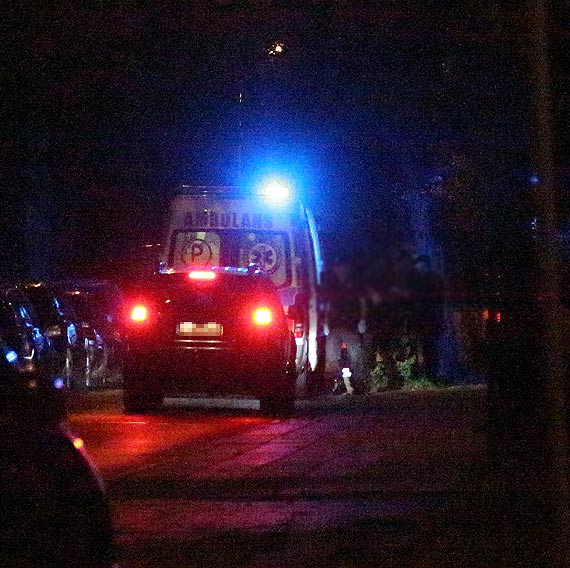 Ktnie pomidzy konkubentami zaegnali dopiero funkcjonariusze prewencji